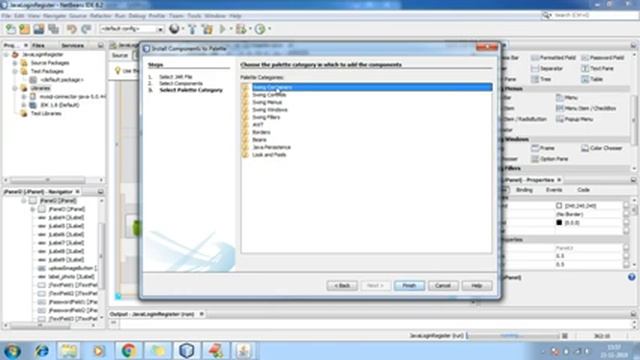 How to install add JDateChooser, JCalendar Date Picker in netbeans IDE Swing смотреть онлайн