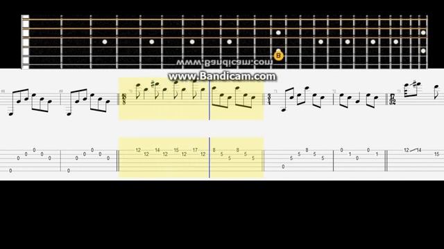Metallica - Nothing else matters # Acoustic guitar lesson note tabs смотреть онлайн