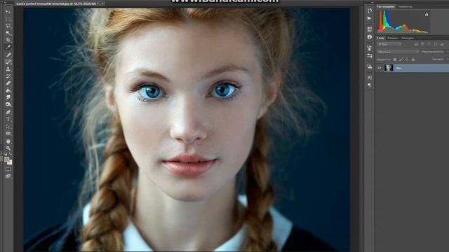 Відео урок Photoshop: "как обрабатывать кожу в фотошопе, how to handle the skin in Photoshop" смотреть онлайн