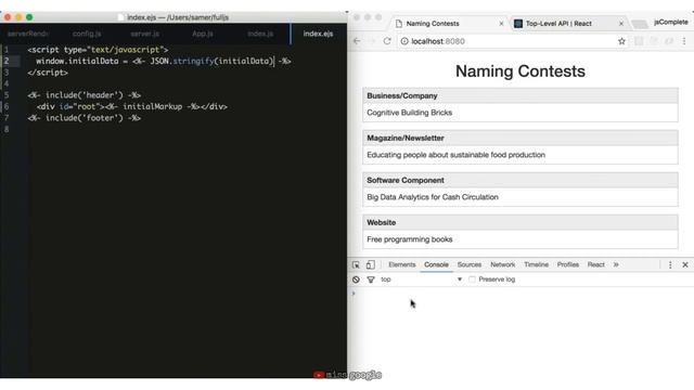 Full-Stack JavaScript App Development Tutorial | MongoDB, Node, and React смотреть онлайн