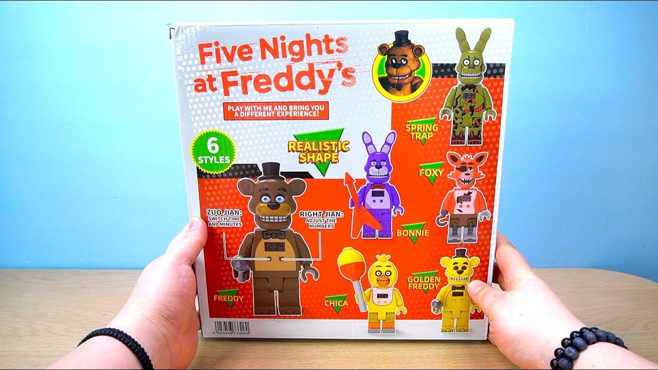 ПИЦЦА НАБОР ФНАФ АНИМАТРОНИКИ фигурки ИЗ FNAF смотреть онлайн