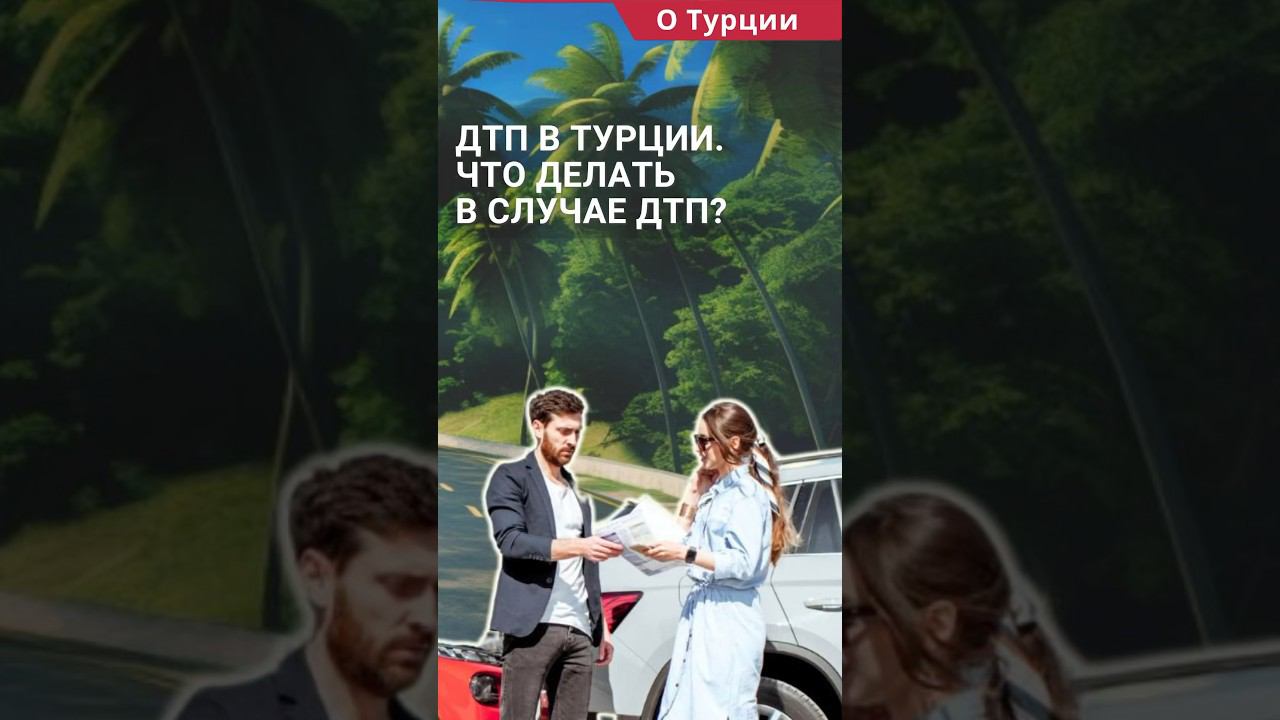 ДТП в Турции. Что делать в случае ДТП? #shorts #машинавтурции #автомобильвтурции смотреть онлайн