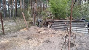 Самый дешевый фундамент для сарая в котором можно жить!