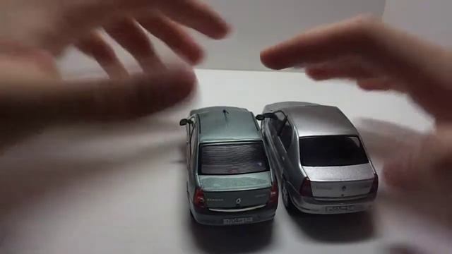 Обзор RENAULT LOGAN от производителя Eligor в масштабе 1/43. смотреть онлайн