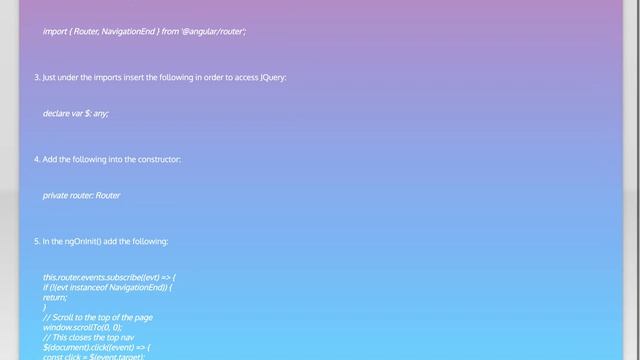 Force collapse of Bootstrap 4 navbar on Angular 2 route change смотреть онлайн