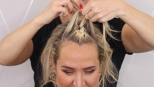 The perfect knot bun ??♀️ смотреть онлайн