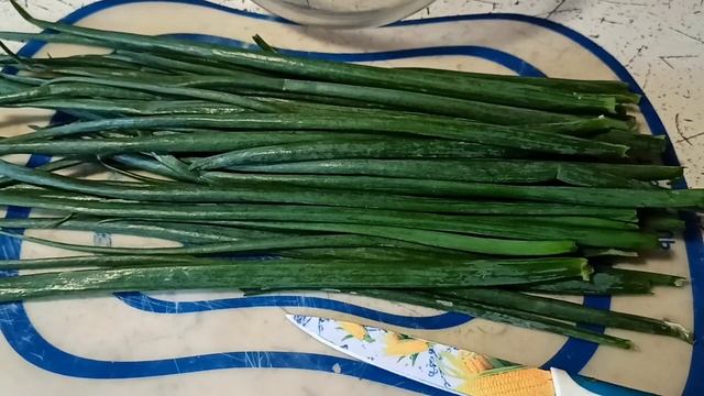 Заготовка зелёного лука на зиму,с сохранением витамин Просто, быстро и без заморочек#заготовкиназим смотреть онлайн