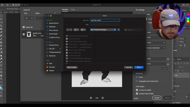 How To EASILY Turn A Drawing Into A T Shirt Design смотреть онлайн