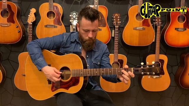 1968 Gibson J-50 | GuitarPoint Vintage Guitars смотреть онлайн
