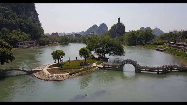 Guilin, Guangxi, China，Natural Scenery，landscape，Scenic Spot- Travel Video