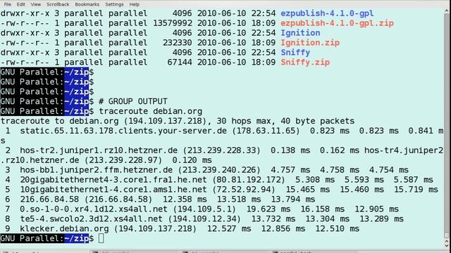 GNU Parallel script processing and execution смотреть онлайн