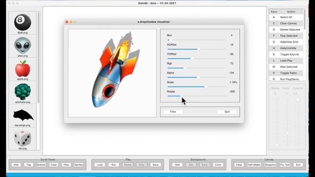 A PyQt Drop Shadow Visualizer. смотреть онлайн