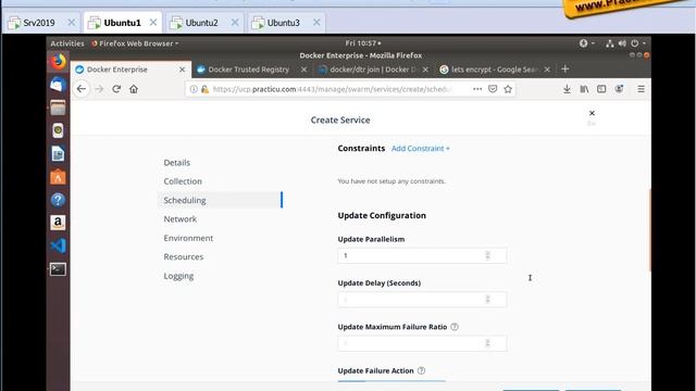 Запуск образа с DTR реестра смотреть онлайн