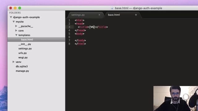 Setup - Django Authentication Tutorial - Part 1 смотреть онлайн