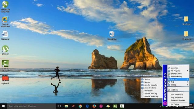 How to change port 80 to 81 Wampserver on Windows 10 step by step [2015] смотреть онлайн