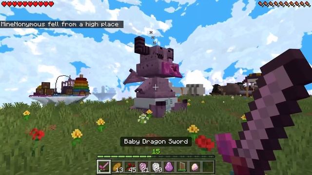 Cursed Dragons ADDON in Minecraft PE смотреть онлайн