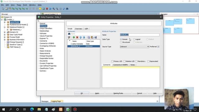 Tutorial membangun ERD menggunakan SQL Developer Data Modeler (bentuk logis dan relasional) смотреть онлайн