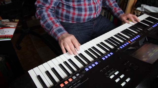 El Condor Pasa played by Bernard Welchman on the Yamaha Genos. смотреть онлайн