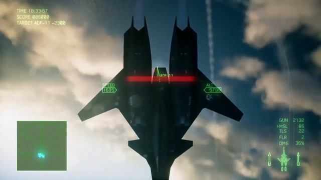 Ace Combat 7 Mission 20 Dark Blue/ ADF-01 Falken Vs. ADF-11 Ravens смотреть онлайн