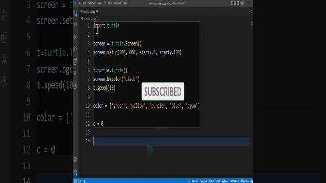 Amazing star | Make with #python #short #turtlegraphics смотреть онлайн