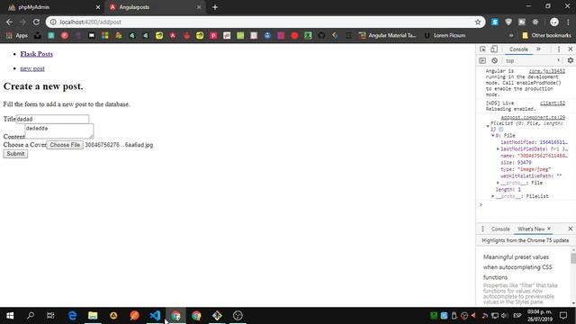 Flask / Angular 8 / MySQL #3 ( Angular 8 FrontEnd and starting with Requests ) смотреть онлайн