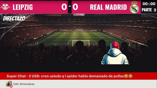 🔥LEIPZIG vs REAL MADRID EN VIVO - EL MEJOR DIRECTO DE LA CHAMPIONS | LEIPZIG REAL MADRID EN DIRECTO смотреть онлайн