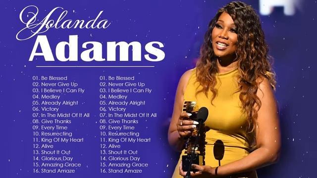 Yolanda Adams - Gospel Music Playlist - Black Gospel Music Praise And Worship