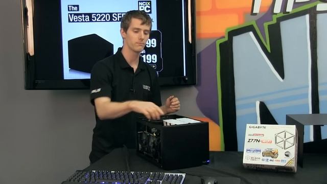 NCIX PC Labs Vesta SFF 5220 Tiny Gaming PC System NCIX Tech Tips смотреть онлайн