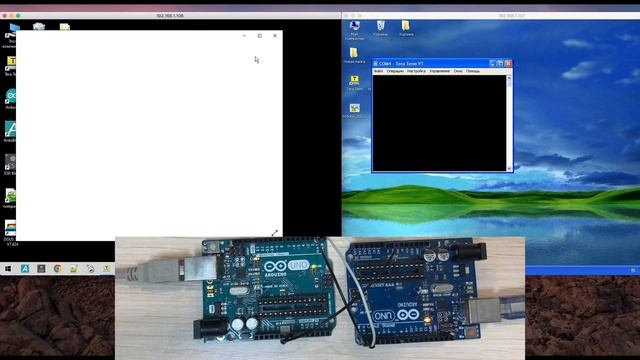 Передача данных с ПК1 на ПК2 по USB COM UART TTL смотреть онлайн