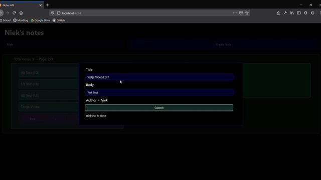 PROG06 - React Notes Applicatie v2 смотреть онлайн