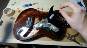 Как сделать отсечку хамбакера на сингл.