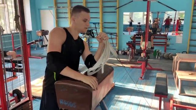 Пронация на блоке через канат от Илии.