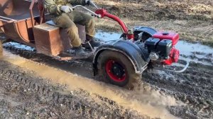 Обзор и грязь мотоблок Мотор Сич