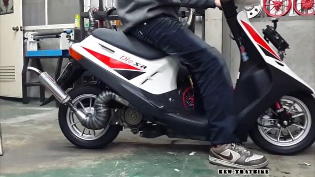 Honda Dio Exhaust Sound Compilation