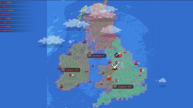 British Isles Battle Royale!! [WorldBox] смотреть онлайн