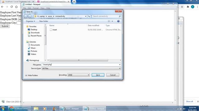 PHP MySQL connectivity | Creation of Database & Table in Phpmyadmin | Part 1 in Gujarati смотреть онлайн