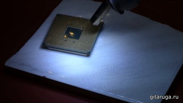 Ремонт ножек процессора AMD RYZEN смотреть онлайн
