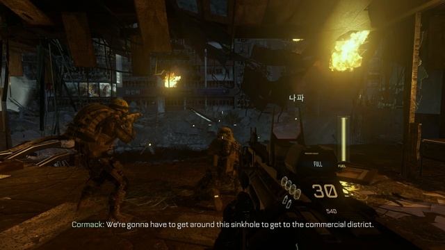 "Call of Duty: Advanced Warfare" walkthrough (Veteran difficulty) Mission 1: Induction смотреть онлайн