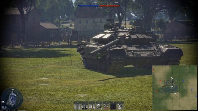 ОБСТРЕЛ ТАНКА Т-72Б3. На что способен ДЗ «РЕЛИКТ» в War Thunder? смотреть онлайн