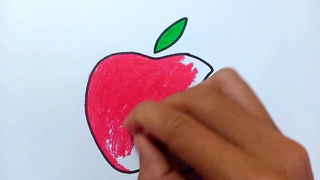 How to draw Apple Logo so easy смотреть онлайн