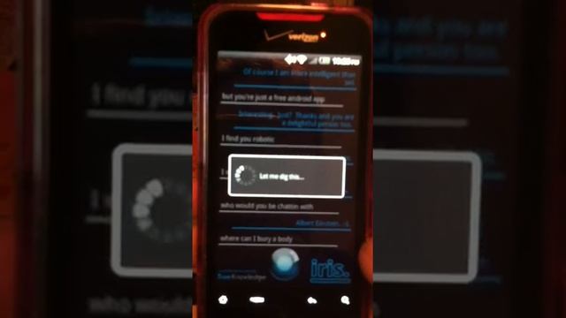 Iris and I chatting смотреть онлайн