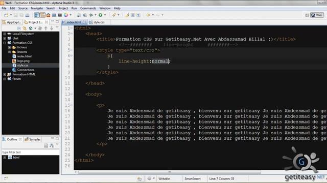 CSS3 Tutorial - Spacing Between Letters - Line Height смотреть онлайн