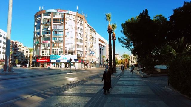Morning Walk In Turkey - Denizli City 4K