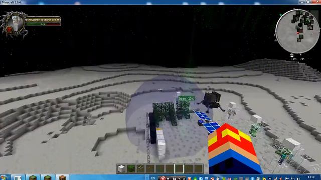 гайд по моду Galacticraft на луну
