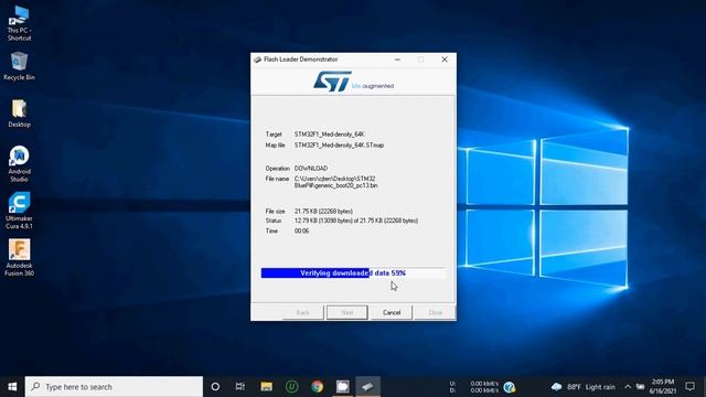 Programming STM32 Board Blue Pill using native USB Port смотреть онлайн