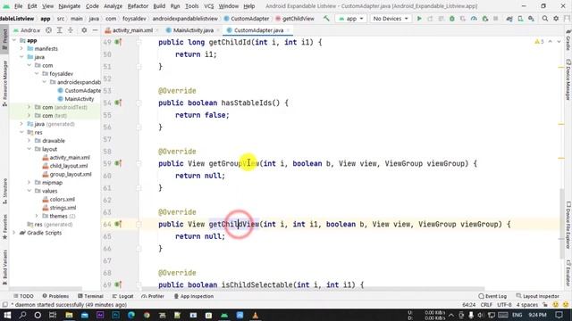 Android Bangla Tutorial 7.51 - Expandable Listadapter android example (part-3) смотреть онлайн