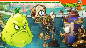 ? НОВЫЙ ЗОМБИ КЛОКВОРК! СТИМПАНК! ПАРОВОЙ ВЕК ? Plants vs Zombies 2 (Растения против зомби 2)