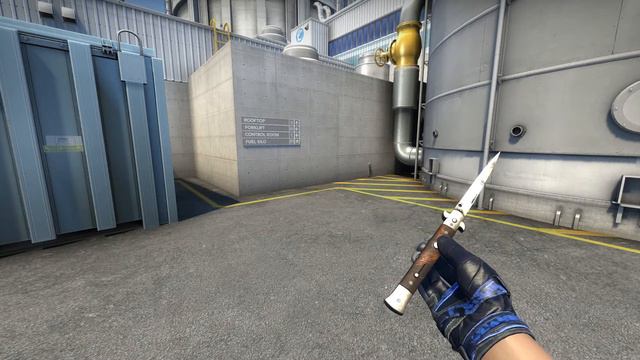 Stiletto Knife | Stained (Field-Tested)