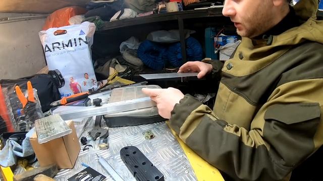 Изготовление креплений для датчиков эхолотов Garmin Striker и Echomap - часть2 смотреть онлайн