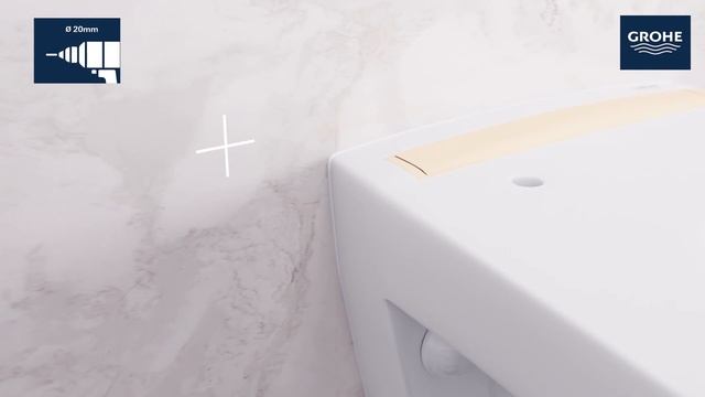 Установка сиденья-биде GROHE с системой инсталляции GROHE Rapid SLX смотреть онлайн